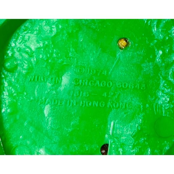 Vintage 1974 Wilton Golf Cake Decorating Accessories Club Flag Golfer - Picture 8 of 9